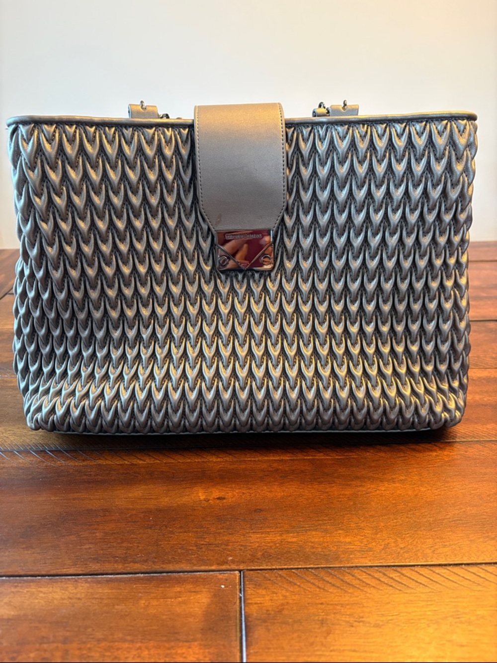 Armani Tote Handbag in Gray